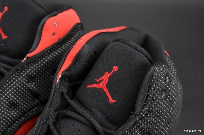 Jordan mens 414571-004  13 Air red black RetroBred 0613